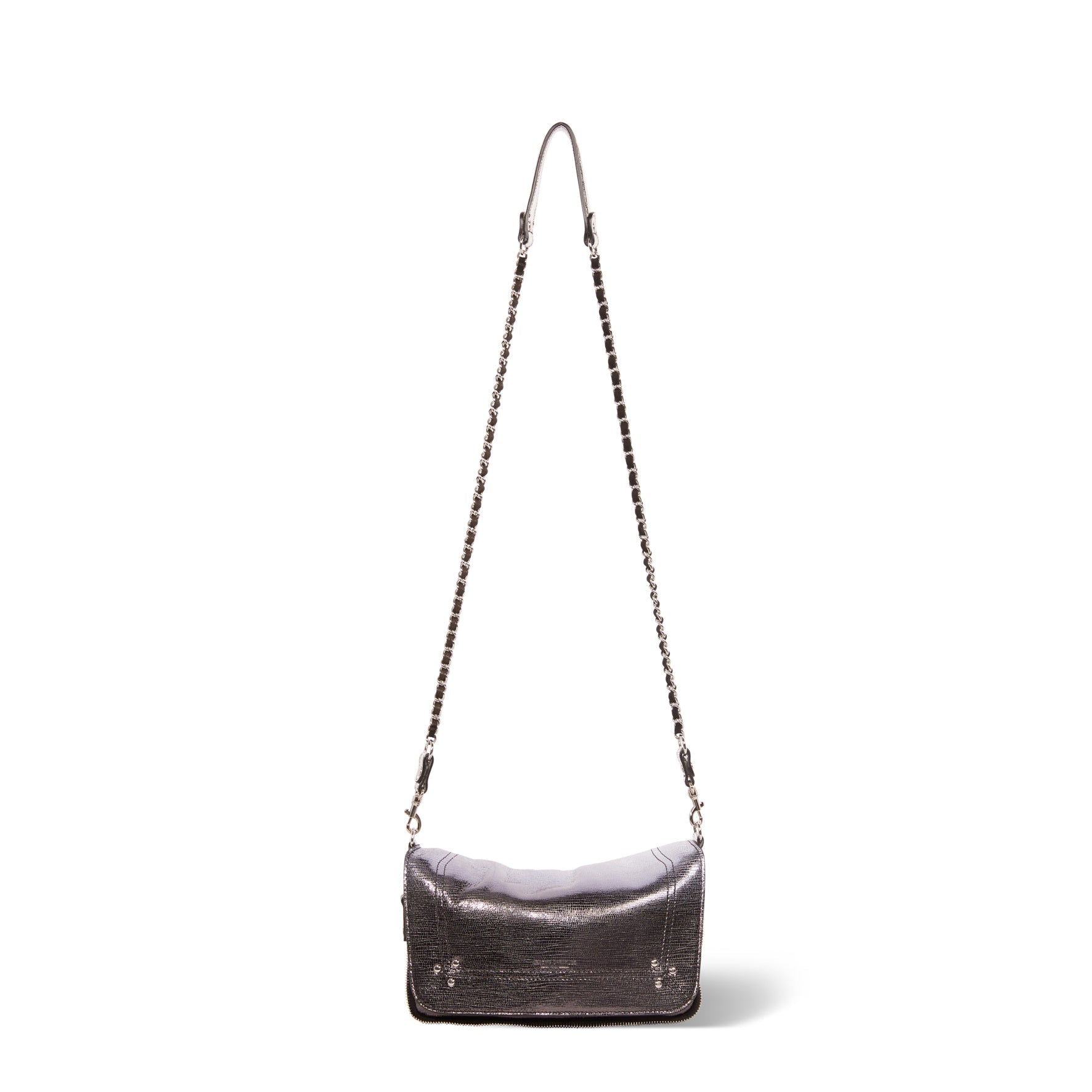 Bobi S Chèvre Lamé Dégradé Noir Jerome Dreyfuss