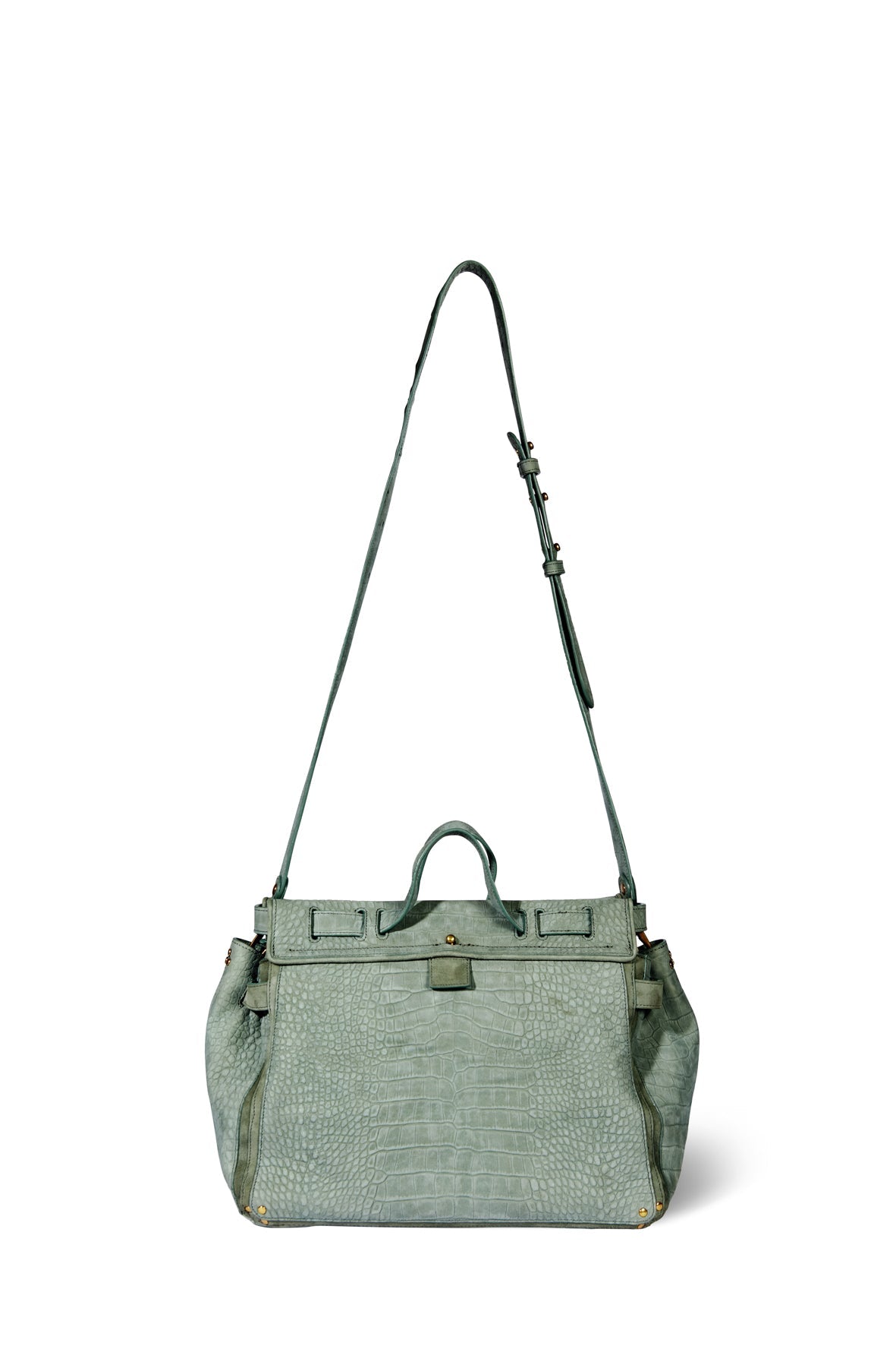 Carlo M Veau nubuck croco lichen Jerome Dreyfuss