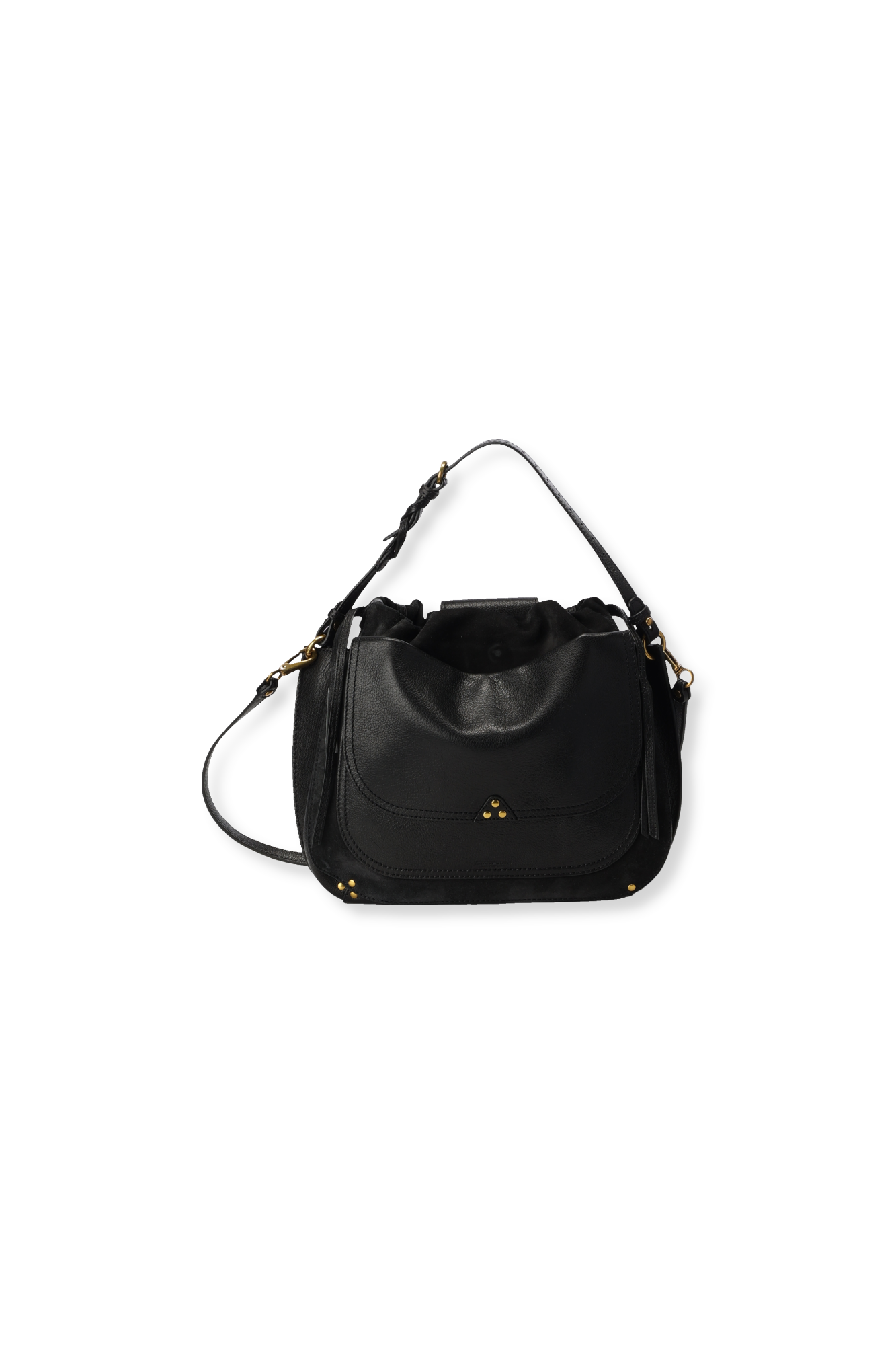 Lino M Chèvre grainé noir grainé Jerome Dreyfuss