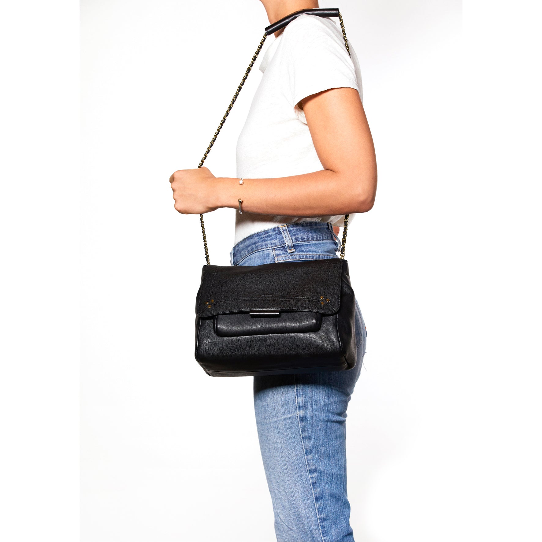 Lulu L Veau Noir Brass Jerome Dreyfuss