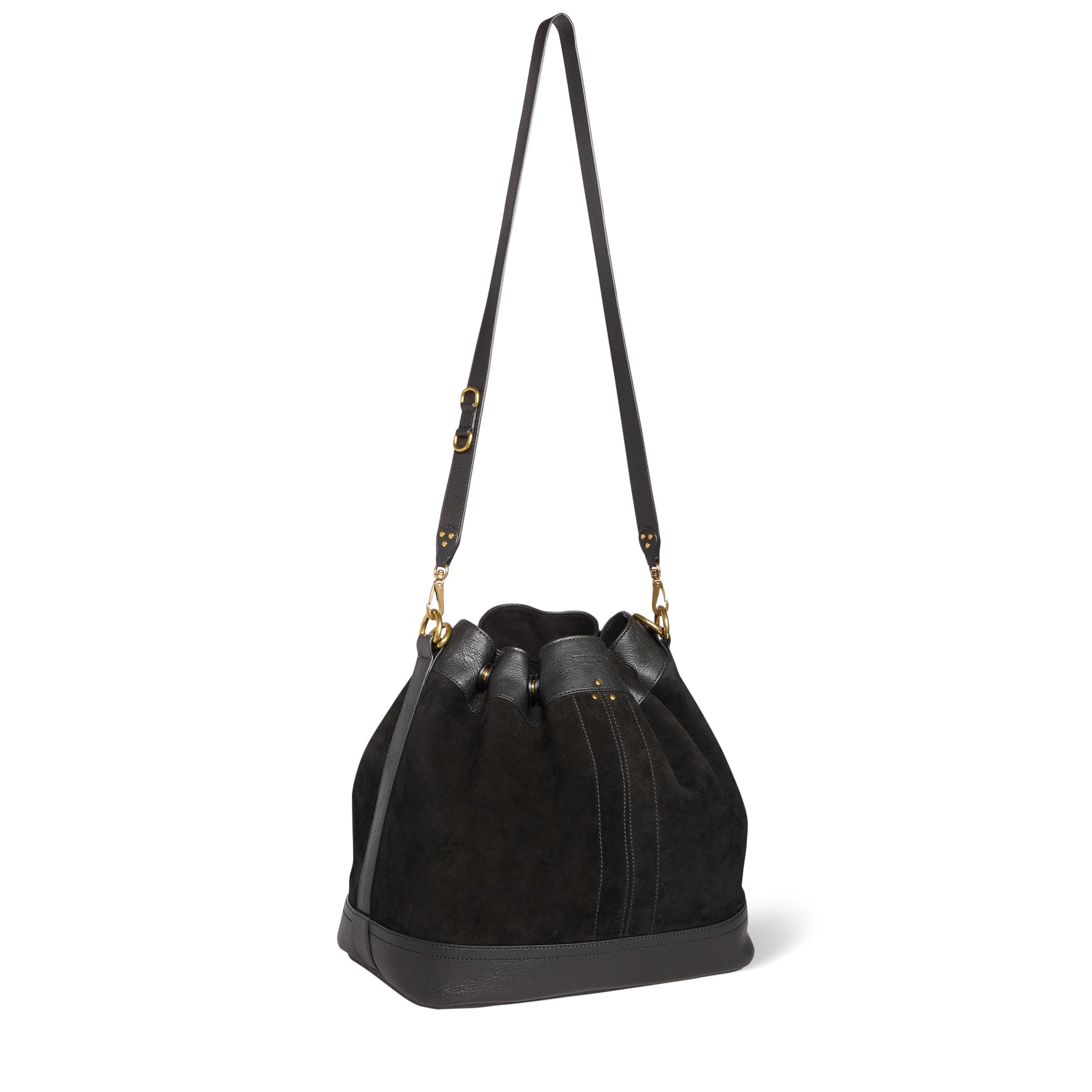 Ben M croute velours Noir Jerome Dreyfuss