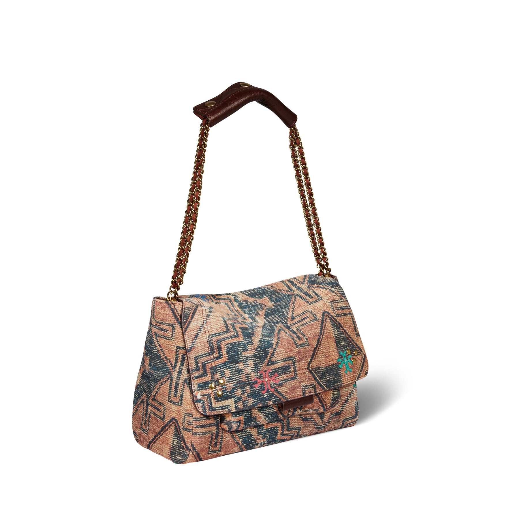 Lulu M croute velours print tapis Jerome Dreyfuss