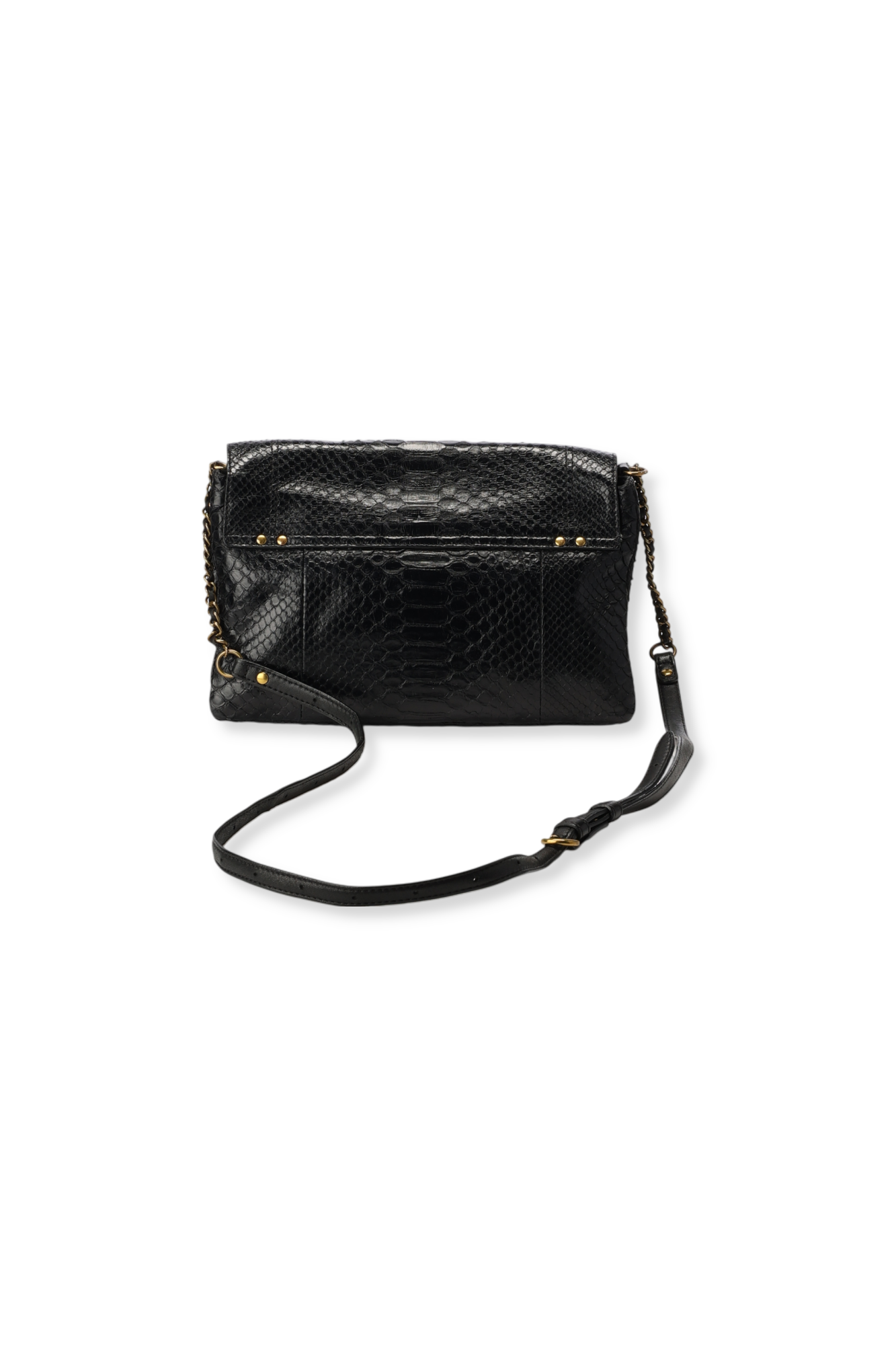 Charly M python noir Jerome Dreyfuss