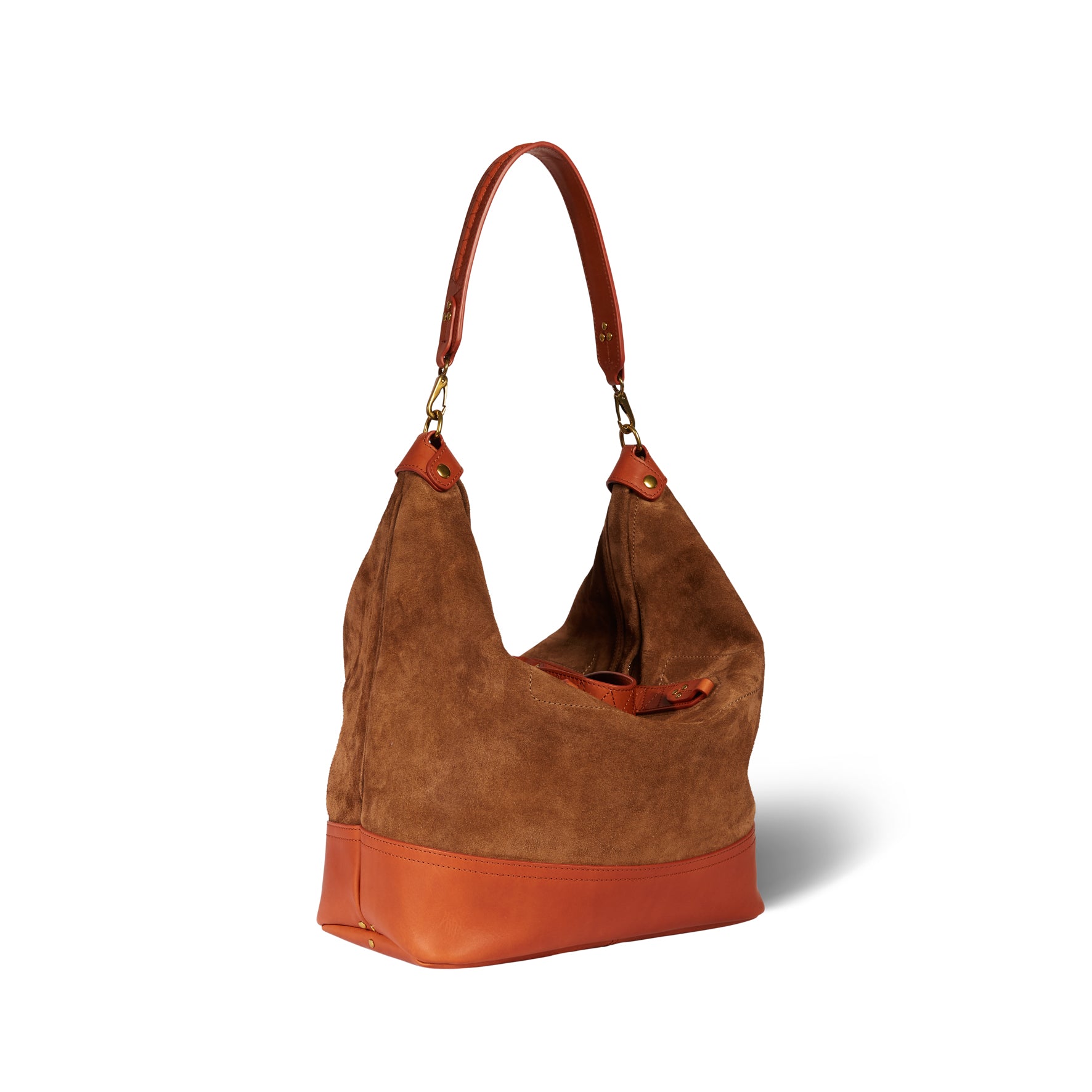 Pedro M croute velours tabac Jerome Dreyfuss