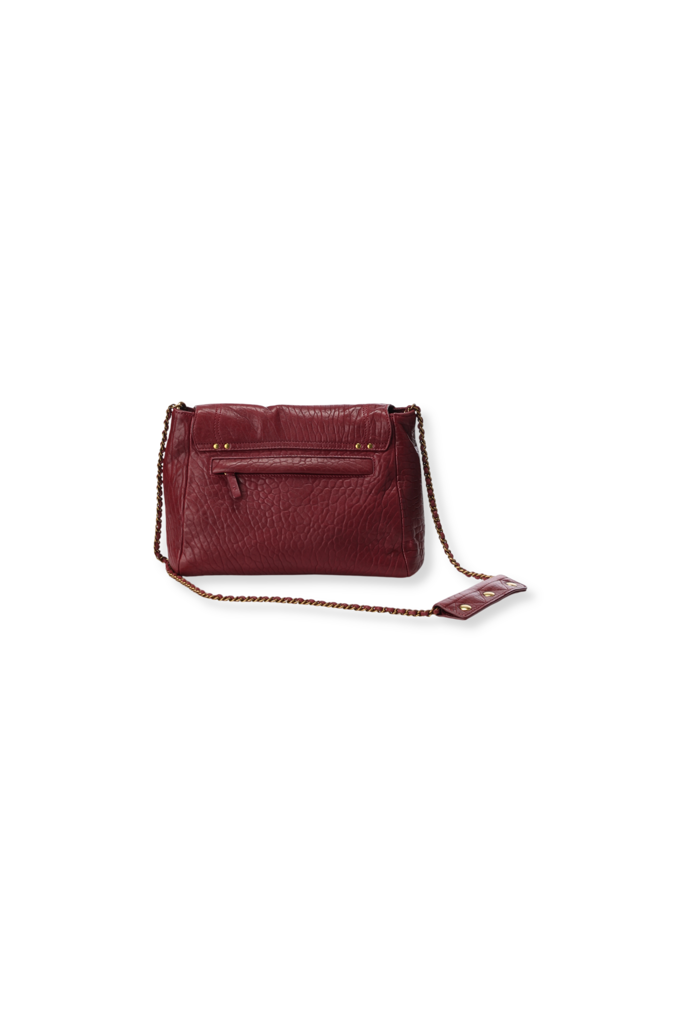 Lulu L Chèvre Bordeaux Grainé Jerome Dreyfuss