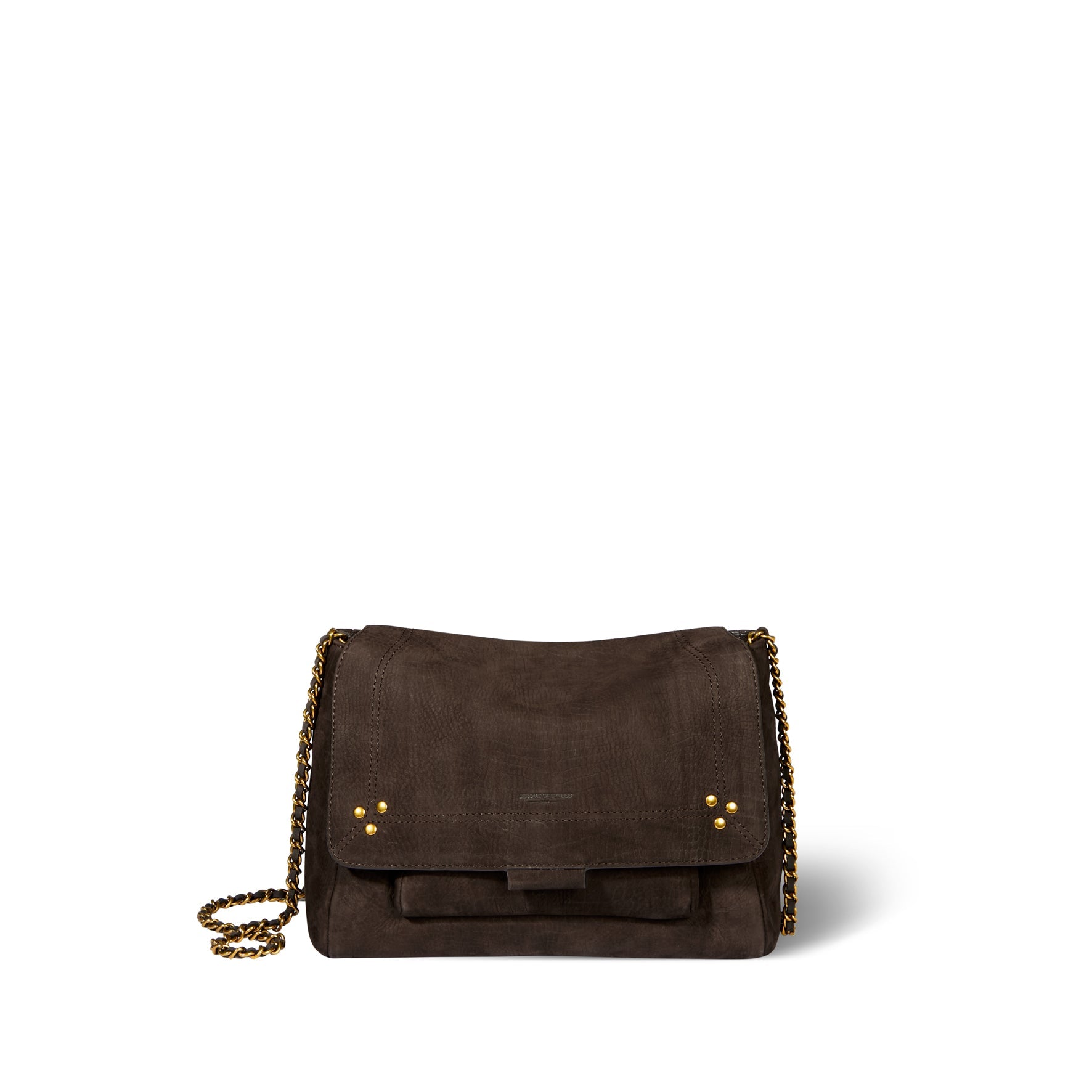 Lulu M taurillon croco moka Jerome Dreyfuss