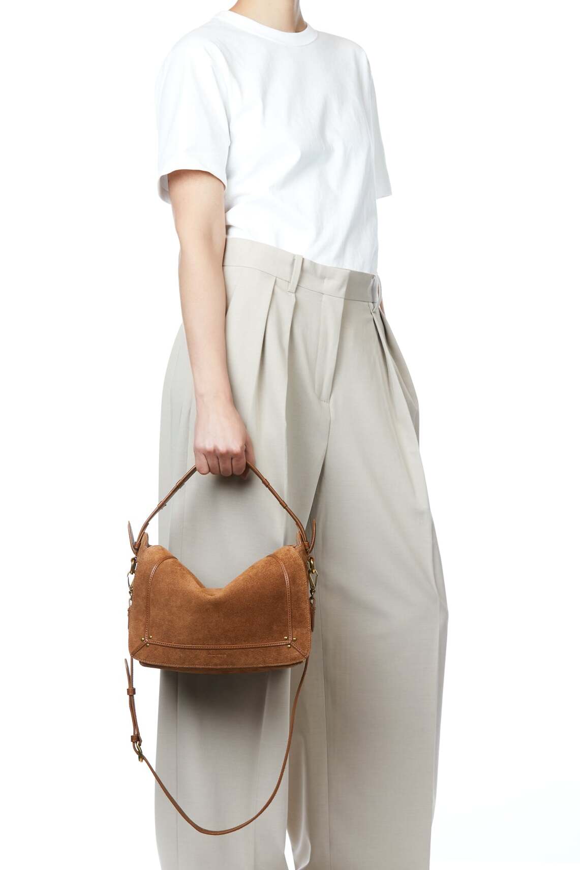 Pepito M Croûte Velours Tabac Jerome Dreyfuss