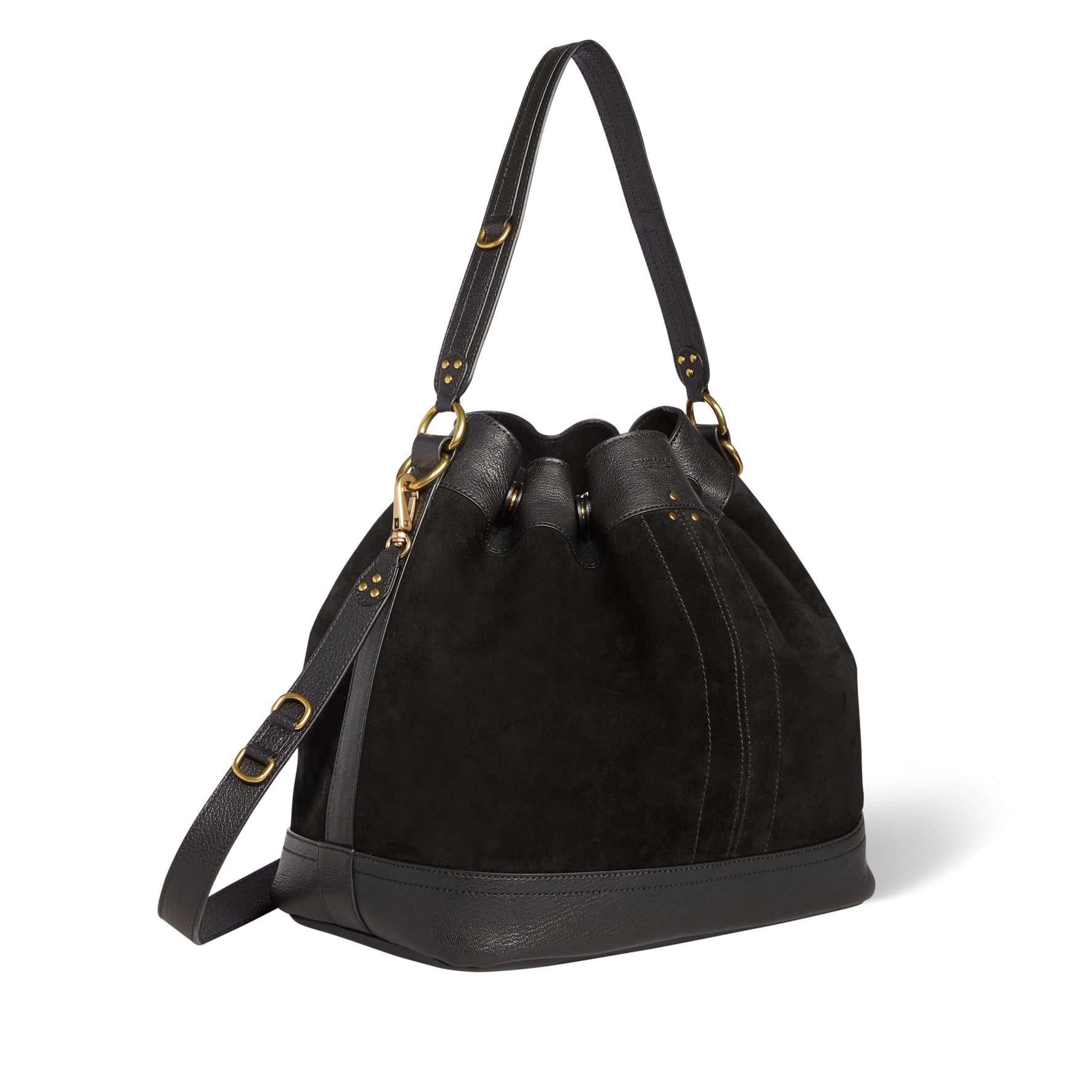 Ben M croute velours Noir Jerome Dreyfuss