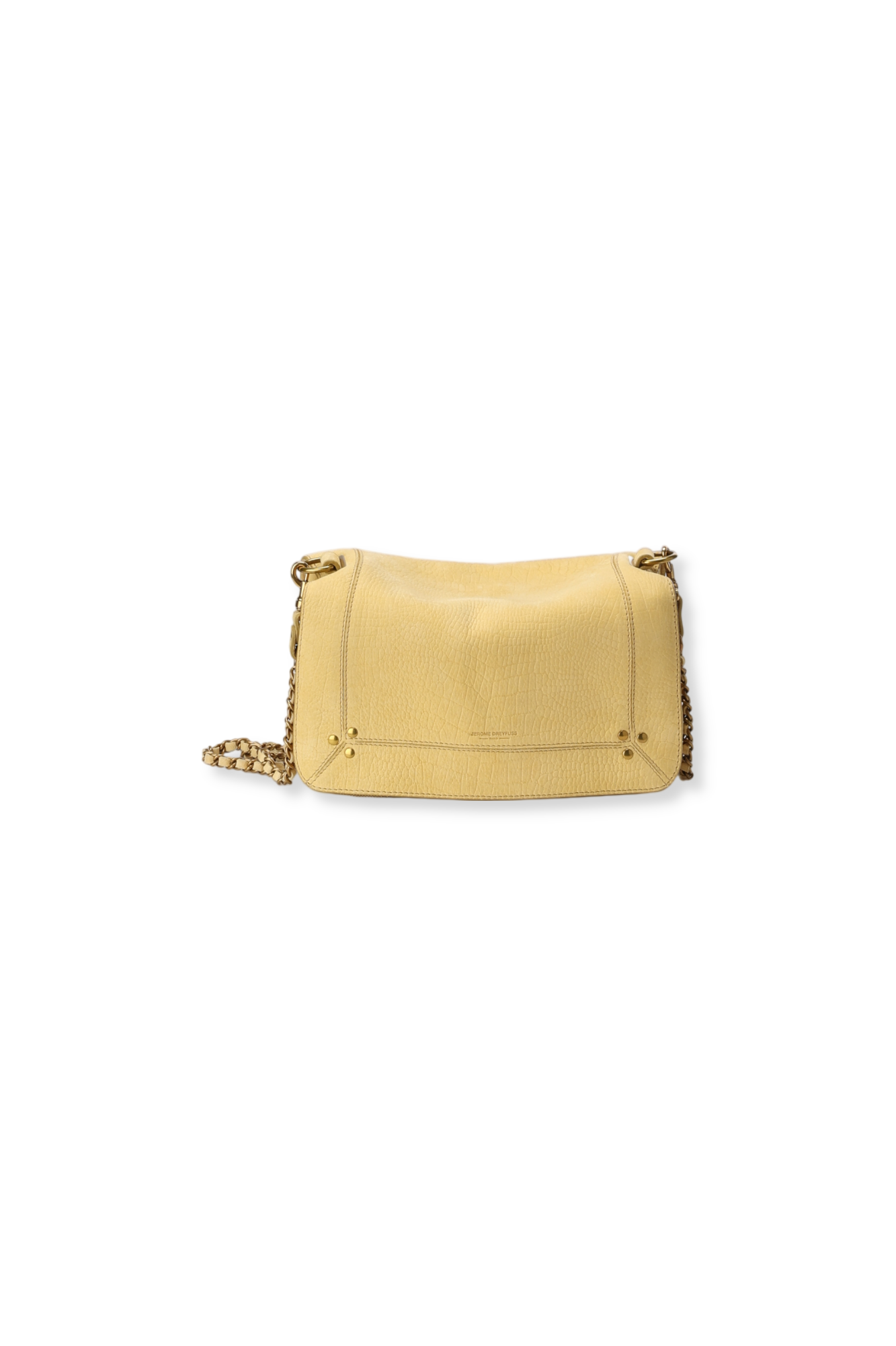 Bobi S taurillon Croco Jaune Jerome Dreyfuss