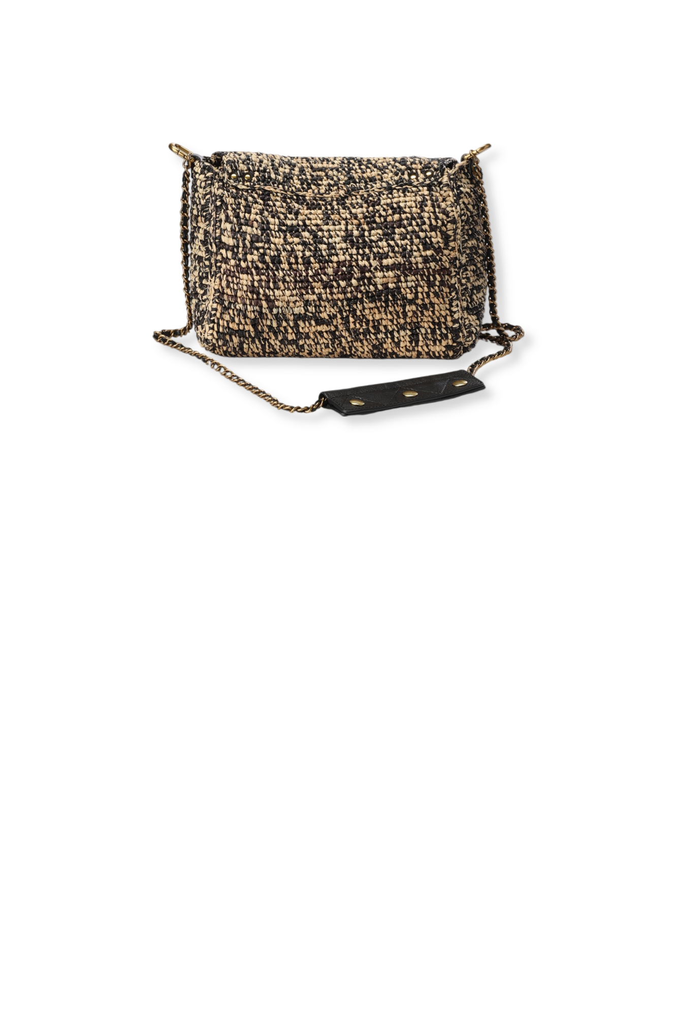 Sac Lulu M Raphia Noir Jerome Dreyfuss