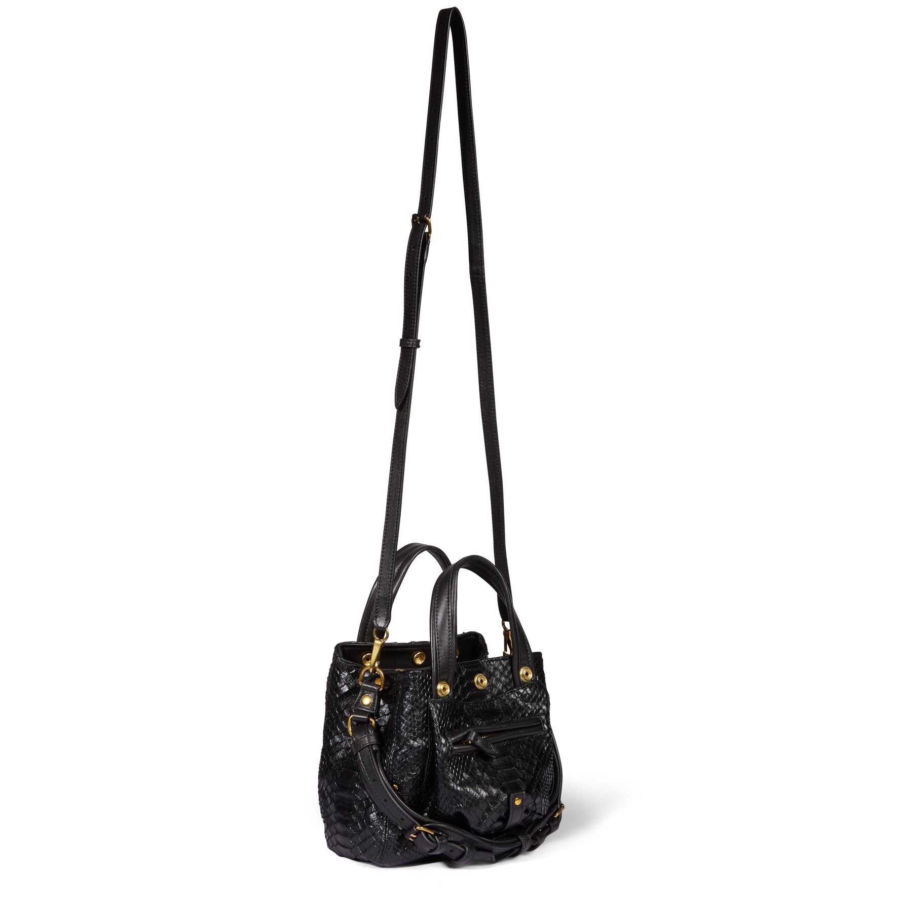 Billy Nano python Noir Jerome Dreyfuss