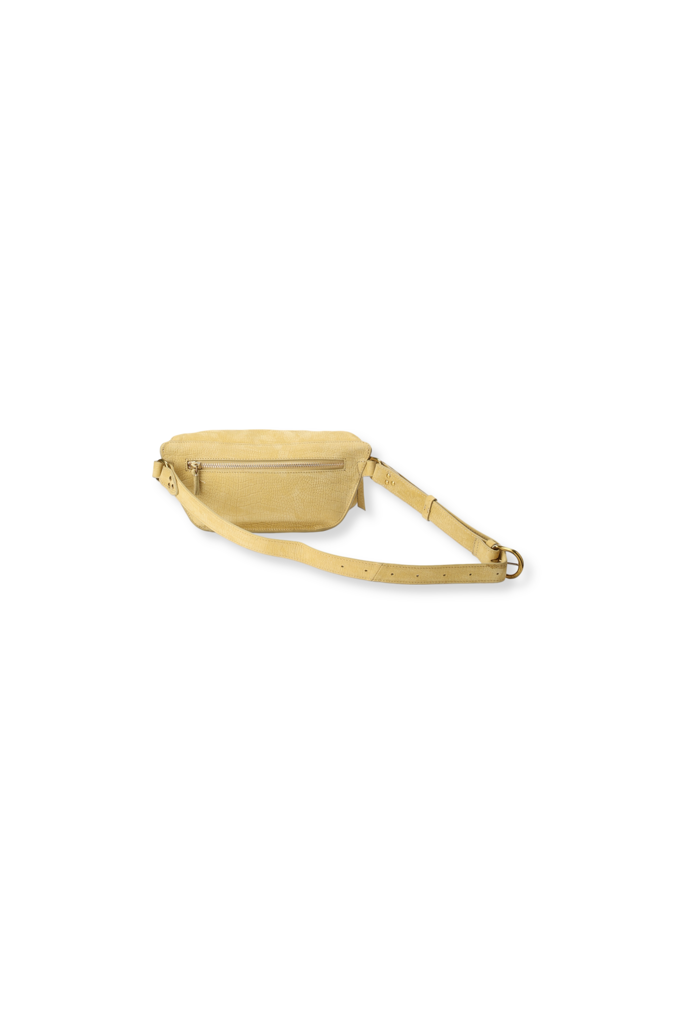 Lino banane taurillon Croco Jaune Jerome Dreyfuss