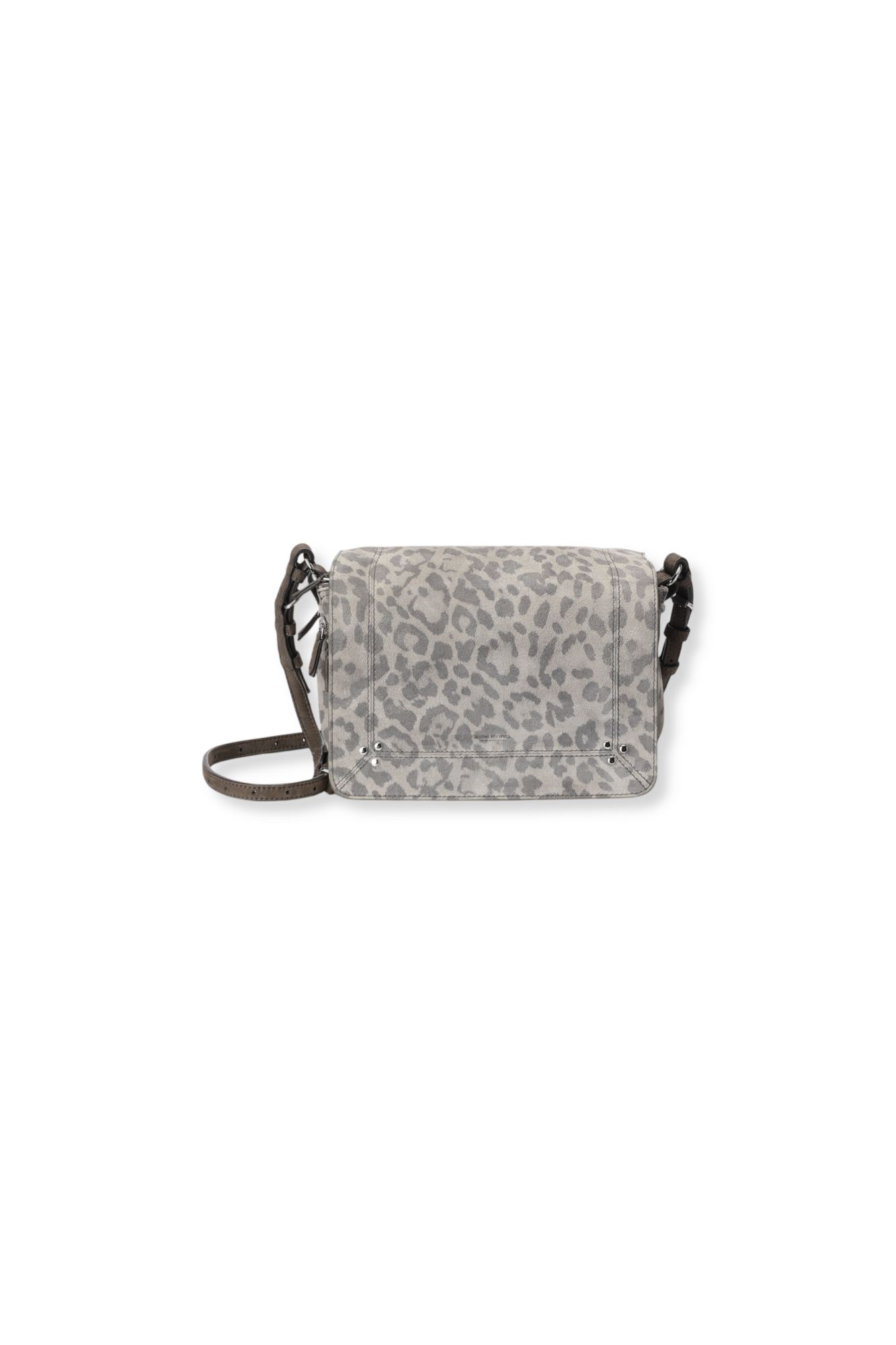Igor croute velours Imprimé Léopard Gris Jerome Dreyfuss
