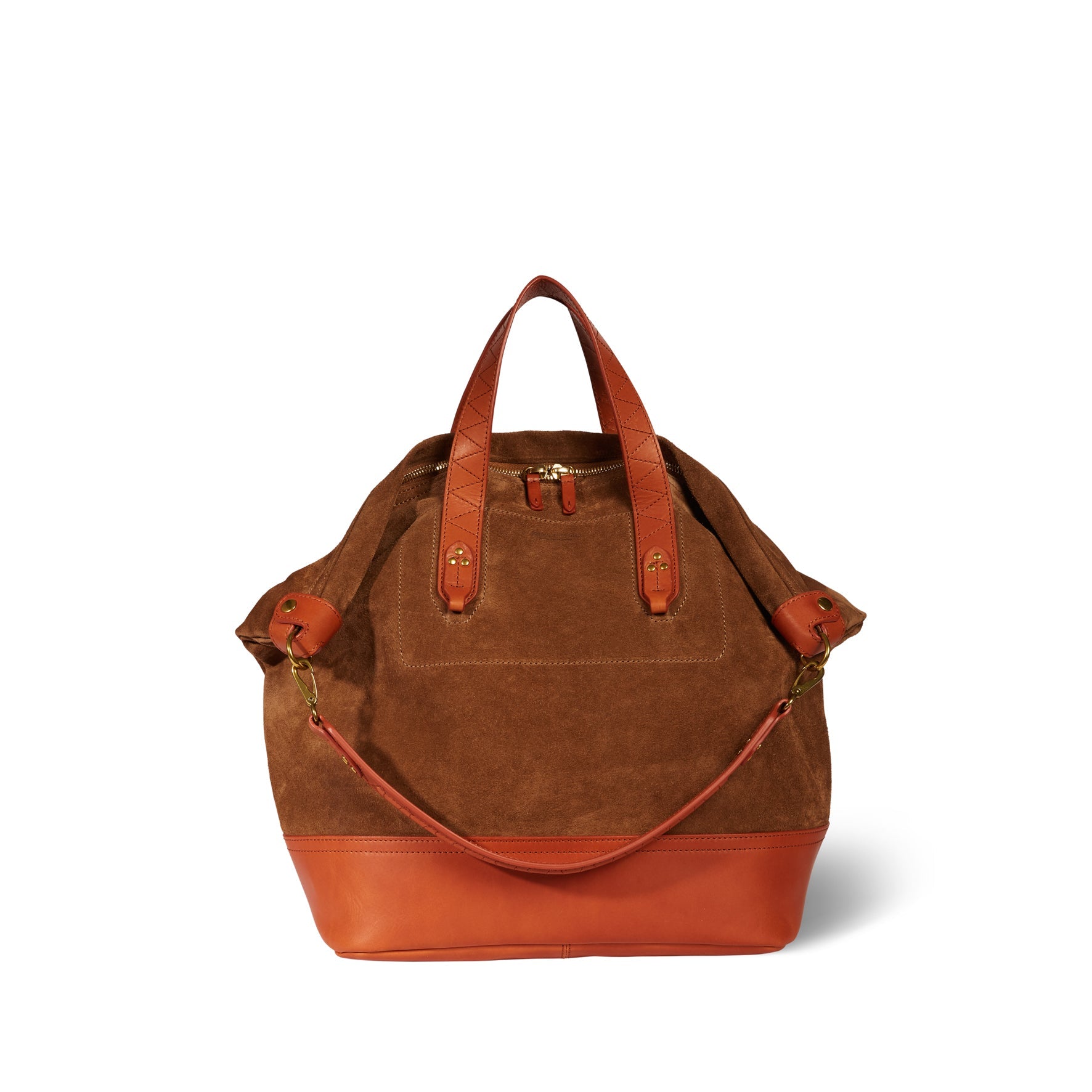 Pedro M croute velours tabac Jerome Dreyfuss