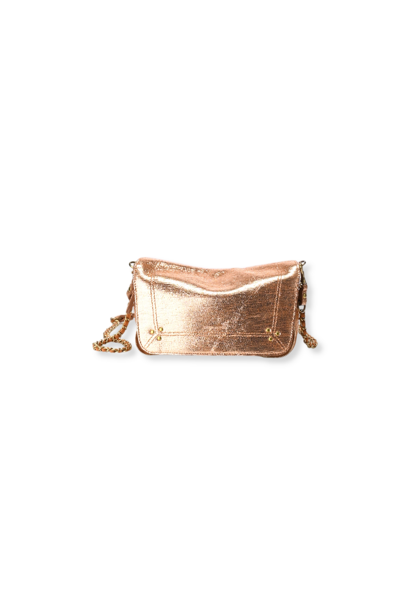 Bobi S Chèvre Lamé Rose Gold Jerome Dreyfuss