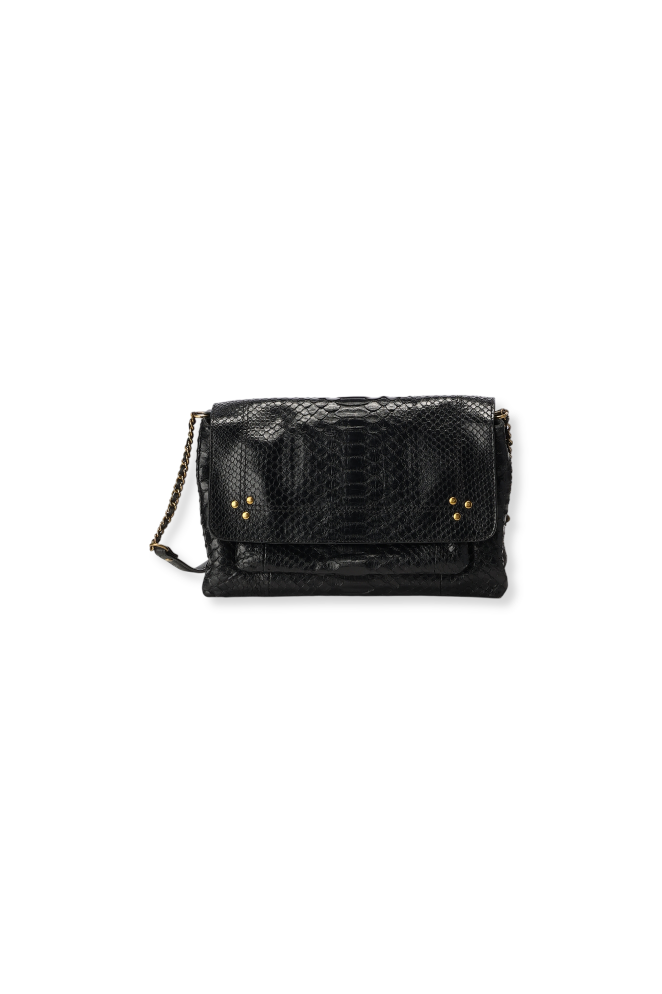 Charly M python noir Jerome Dreyfuss