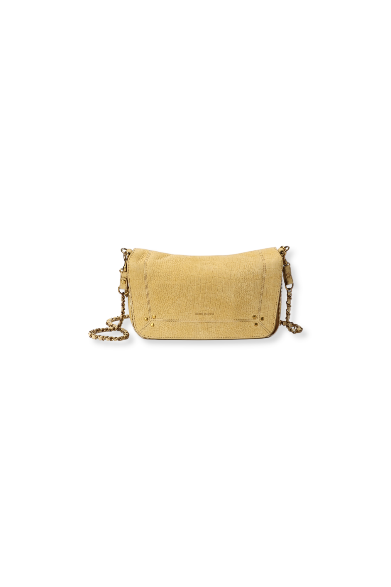 Bobi S taurillon Croco Jaune Jerome Dreyfuss