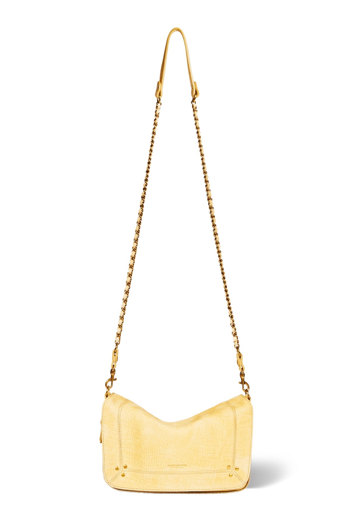 Bobi S taurillon Croco Jaune Jerome Dreyfuss