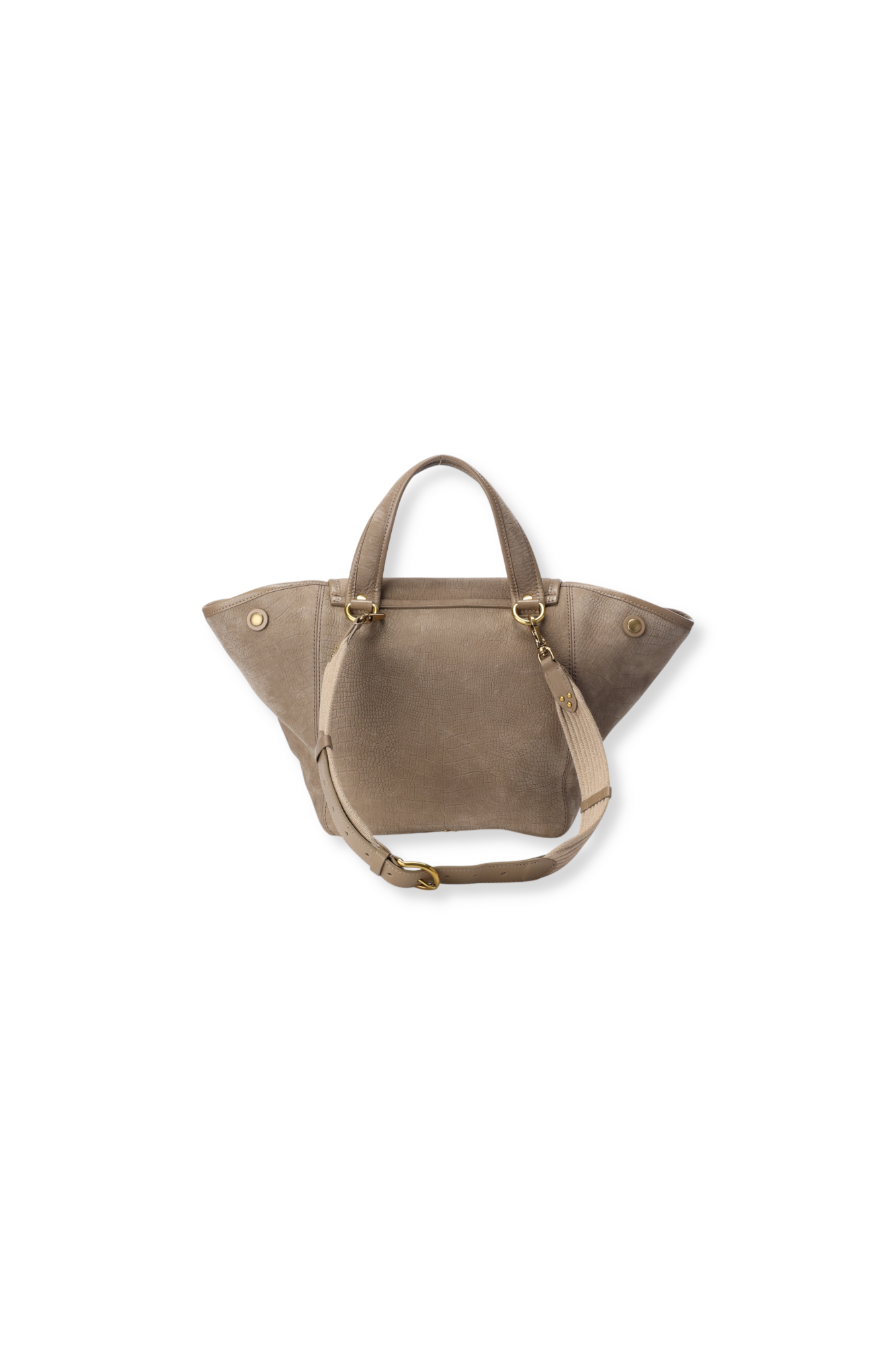 Stan Panier M Taurillon Imprimé Croco Stone Jerome Dreyfuss