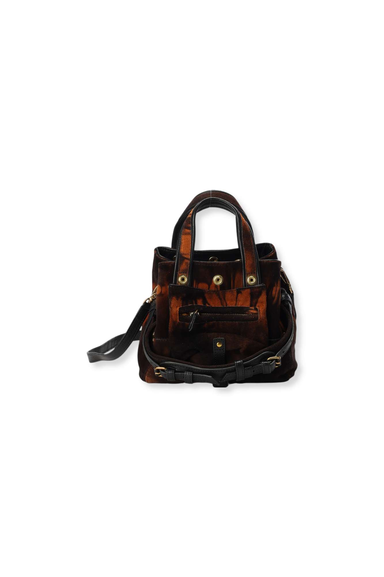 Billy Nano croute velours Tie & Dye Corail Jerome Dreyfuss