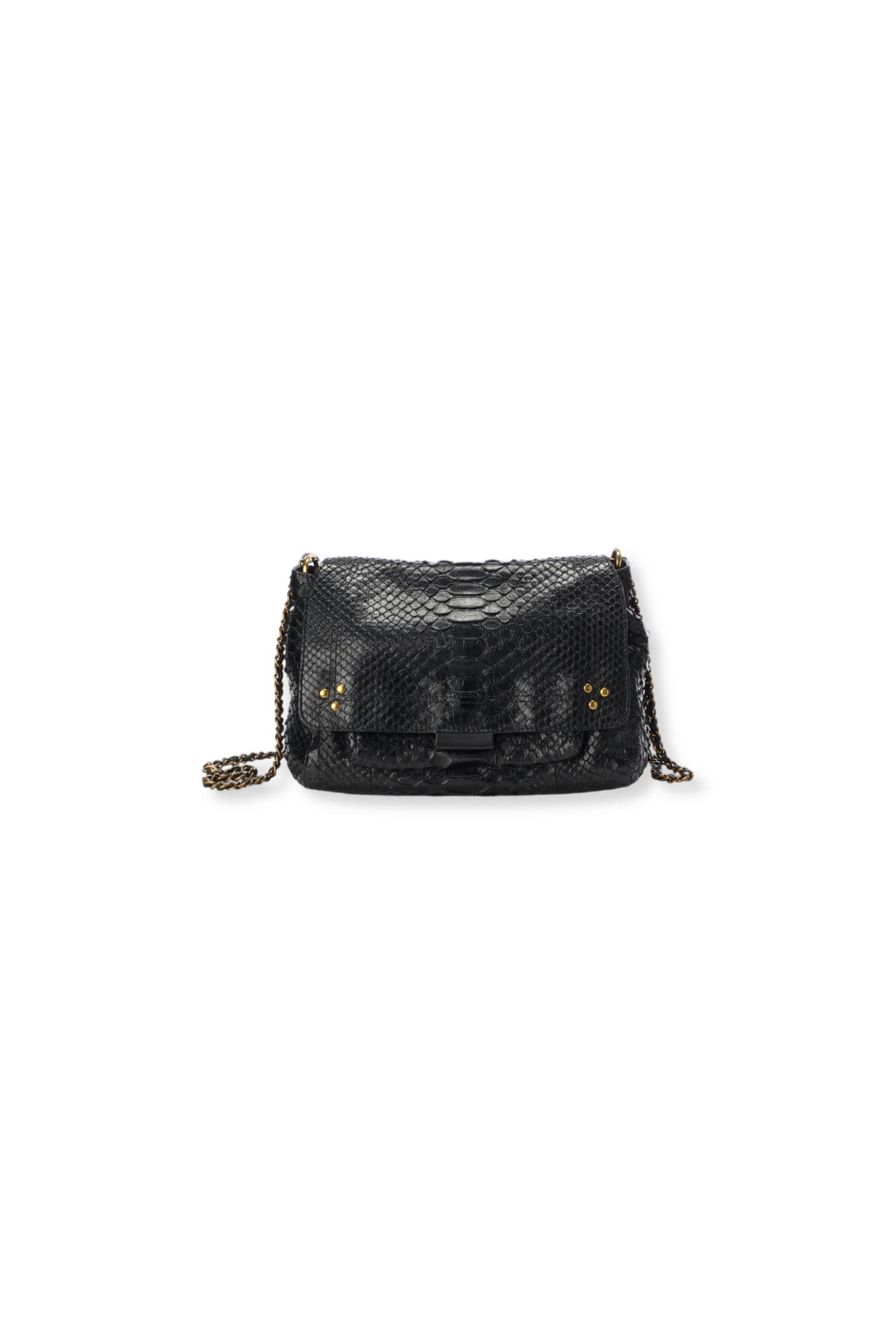 Lulu M Python Noir Jerome Dreyfuss